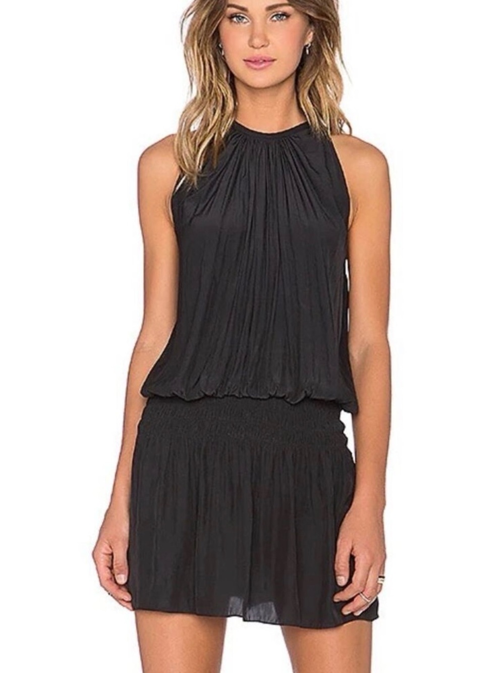 Ramy Brook Black Sleeveless Paris Dress Size XS